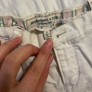 White shorts- Abercrombie
